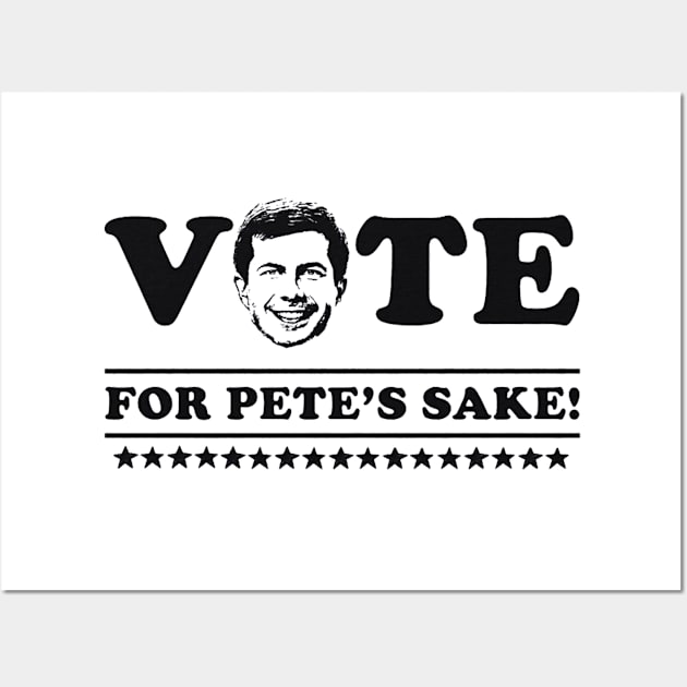 vote for pete's sake Wall Art by DerrickDesigner